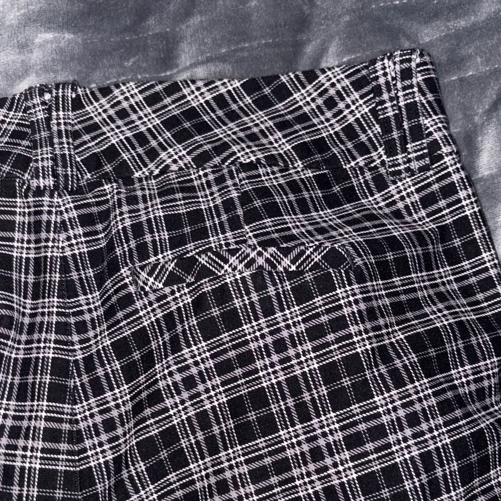 Studio by Torrid Monochrome Plaid Trousers - Straight - Picture 8 of 11